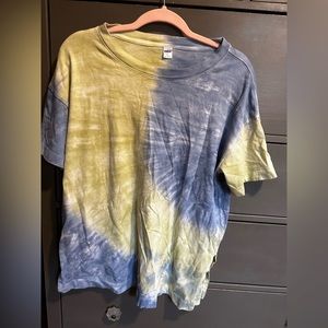 Tie dye casual tee